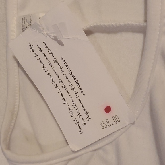 Lost Petal Linens White Short Sleeve Colorful Linen Flower Sz S Tunic Mini Dress - Picture 2 of 10